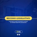 RECESSO LEGISLATIVO